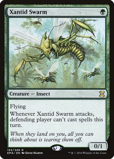 Xantid Swarm EMA #193 (Moderately Played Rare) Magic: The Gathering: Eternal Masters