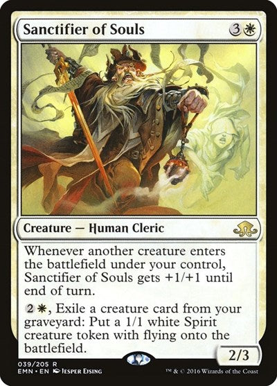 Sanctifier of Souls EMN #39 (Near Mint Rare) Magic: The Gathering: Eldritch Moon