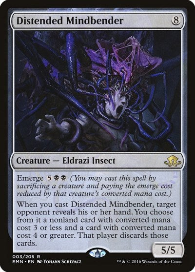 Distended Mindbender EMN #3 (Lightly Played Rare) Magic: The Gathering: Eldritch Moon