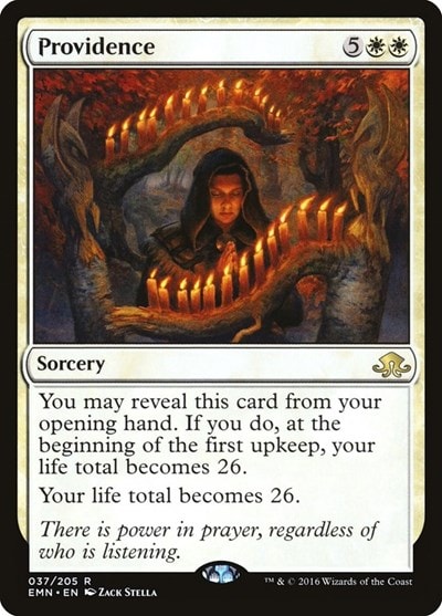 Providence Eldritch Moon EMN #37 (Rare) Magic: The Gathering: