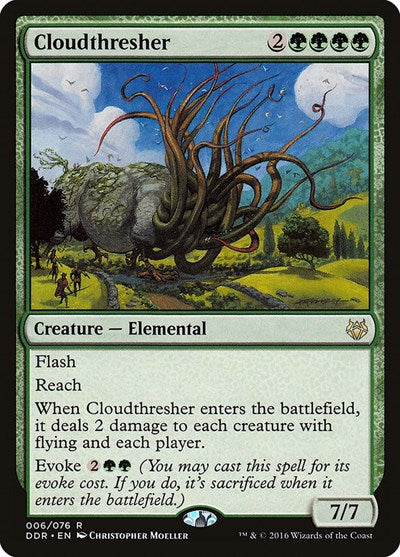 Cloudthresher DDR #6 (Near Mint Rare) Magic: The Gathering: Duel Decks: Nissa vs. Ob Nixilis