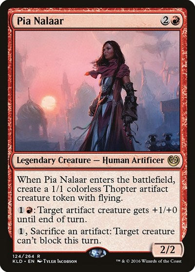 Pia Nalaar Kaladesh KLD #124 (Rare) Magic: The Gathering: