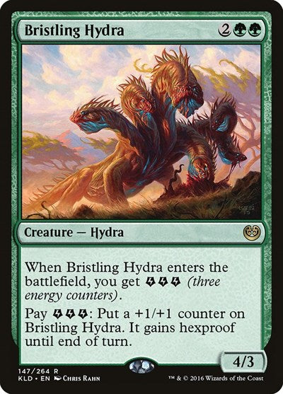 Bristling Hydra Foil KLD #147 (Near Mint Rare) Magic: The Gathering: Kaladesh