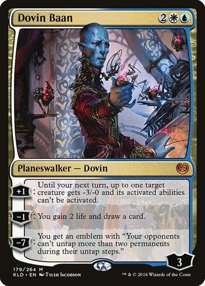 Dovin Baan KLD #179 (Near Mint Mythic Rare) Magic: The Gathering: Kaladesh