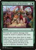 Commencement of Festivities Foil KLD #148 (Moderately Played Common) Magic: The Gathering: Kaladesh