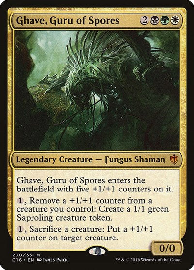 Ghave Guru of Spores C16 #200 (Near Mint Mythic Rare) Magic: The Gathering: Commander 2016