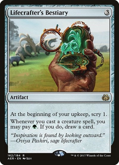 Lifecrafters Bestiary AER #162 (Near Mint Rare) Magic: The Gathering: Aether Revolt