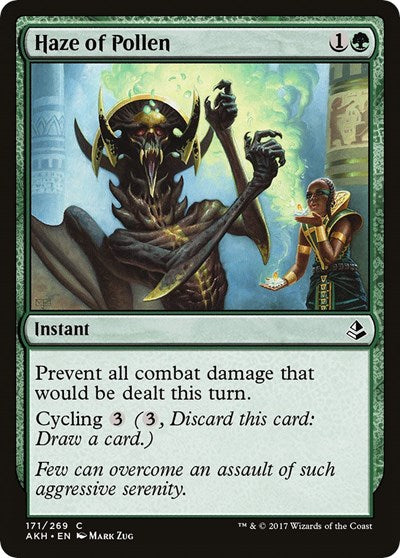 Haze of Pollen AKH #171 (Near Mint Common) Magic: The Gathering: Amonkhet