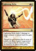 Lightning Helix Foil RAV #213 (Lightly Played Uncommon) Magic: The Gathering: Ravnica: City of Guilds