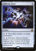 Oblivion Stone IMA #223 (Near Mint Rare) Magic: The Gathering: Iconic Masters
