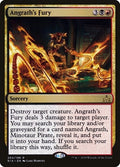 Angraths Fury RIX #204 (Damaged Rare) Magic: The Gathering: Rivals of Ixalan