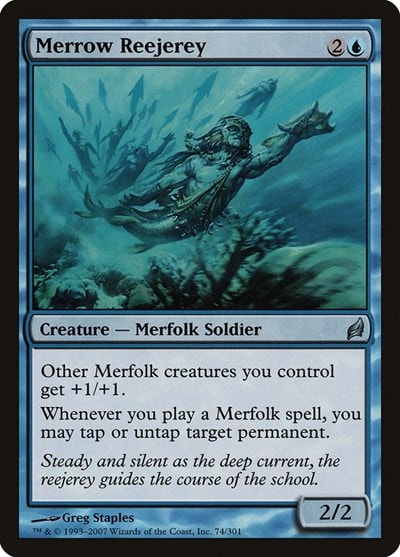 Merrow Reejerey Lorwyn LRW #74 (Uncommon) Magic: The Gathering: