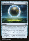 Damping Sphere Foil DOM #213 (Damaged Uncommon) Magic: The Gathering: Dominaria