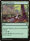 Tranquil Thicket DDU #29 (Moderately Played Common) Magic: The Gathering: Duel Decks: Elves vs. Inventors