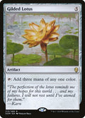 Gilded Lotus DOM #215 (Lightly Played Rare) Magic: The Gathering: Dominaria
