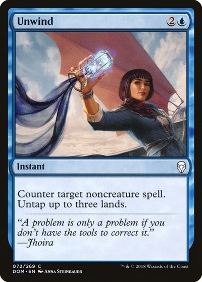 Unwind DOM #72 (Lightly Played Common) Magic: The Gathering: Dominaria