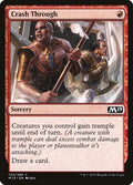 Crash Through M19 #133 (Near Mint Common) Magic: The Gathering: Core Set 2019