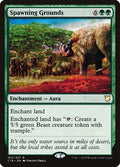 Spawning Grounds C18 #163 (Near Mint Rare) Magic: The Gathering: Commander 2018