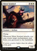 Silent Sentinel C18 #75 (Near Mint Rare) Magic: The Gathering: Commander 2018