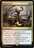 Cindervines RNA #161 (Near Mint Rare) Magic: The Gathering: Ravnica Allegiance
