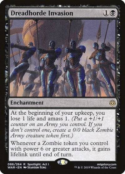 Dreadhorde Invasion WAR #86 (Near Mint Rare) Magic: The Gathering: War of the Spark