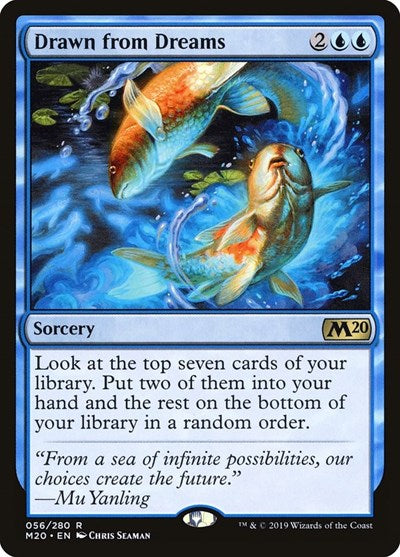 Drawn from Dreams M20 #56 (Near Mint Rare) Magic: The Gathering: Core Set 2020