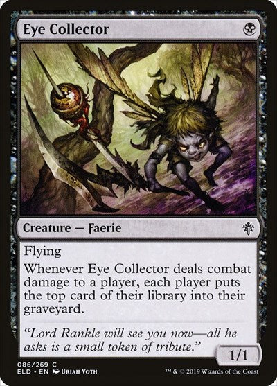 Eye Collector ELD #86 (Near Mint Common) Magic: The Gathering: Throne of Eldraine