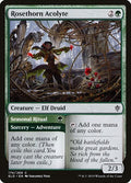 Rosethorn Acolyte ELD #174 (Near Mint Common) Magic: The Gathering: Throne of Eldraine