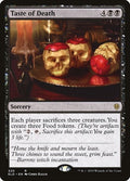 Taste of Death ELD #320 (Lightly Played Rare) Magic: The Gathering: Throne of Eldraine