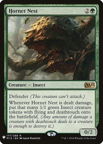 Hornet Nest LIST #177/269 (Near Mint Rare) Magic: The Gathering: The List Reprints