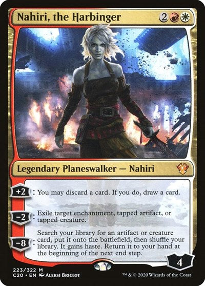 Nahiri the Harbinger C20 #223 (Near Mint Mythic Rare) Magic: The Gathering: Commander 2020