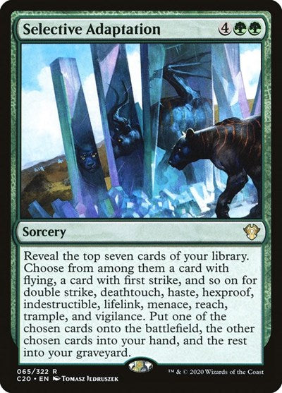 Selective Adaptation C20 #65 (Near Mint Rare) Magic: The Gathering: Commander 2020