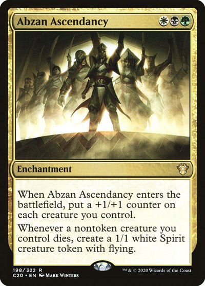 Abzan Ascendancy C20 #198 (Near Mint Rare) Magic: The Gathering: Commander 2020