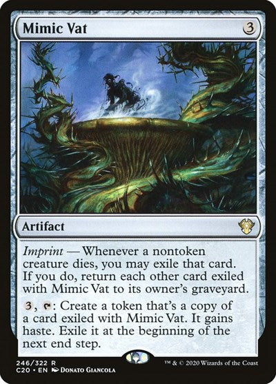 Mimic Vat C20 #246 (Near Mint Rare) Magic: The Gathering: Commander 2020