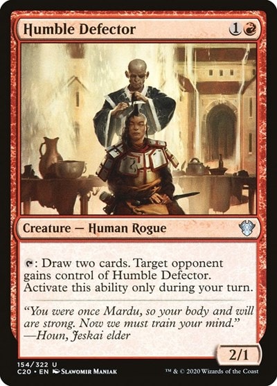 Humble Defector C20 #154 (Near Mint Uncommon) Magic: The Gathering: Commander 2020