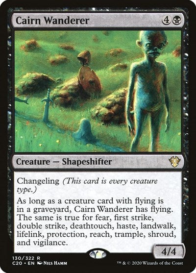 Cairn Wanderer C20 #130 (Heavily Played Rare) Magic: The Gathering: Commander 2020
