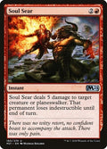 Soul Sear M21 #160 (Near Mint Uncommon) Magic: The Gathering: Core Set 2021