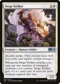 Siege Striker M21 #37 (Near Mint Uncommon) Magic: The Gathering: Core Set 2021