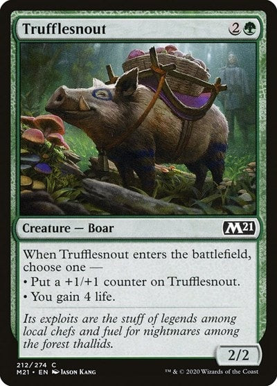 Trufflesnout M21 #212 (Near Mint Common) Magic: The Gathering: Core Set 2021