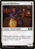 Staunch Shieldmate M21 #39 (Near Mint Common) Magic: The Gathering: Core Set 2021