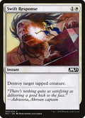 Swift Response M21 #40 (Near Mint Common) Magic: The Gathering: Core Set 2021