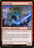 Turret Ogre M21 #169 (Near Mint Common) Magic: The Gathering: Core Set 2021
