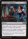 Sanguine Indulgence M21 #121 (Near Mint Common) Magic: The Gathering: Core Set 2021