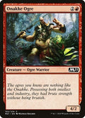 Onakke Ogre M21 #155 (Near Mint Common) Magic: The Gathering: Core Set 2021