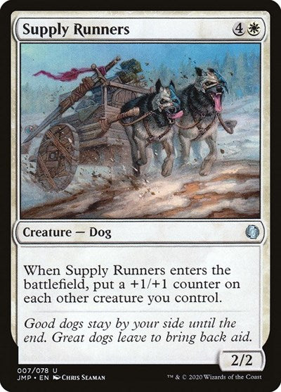 Supply Runners JMP #7 (Near Mint Uncommon) Magic: The Gathering: Jumpstart