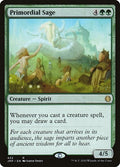 Primordial Sage JMP #422 (Near Mint Rare) Magic: The Gathering: Jumpstart