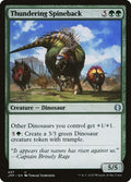 Thundering Spineback JMP #437 (Near Mint Uncommon) Magic: The Gathering: Jumpstart