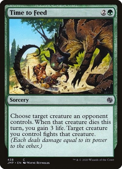Time to Feed JMP #438 (Near Mint Common) Magic: The Gathering: Jumpstart