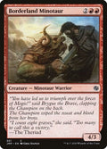 Borderland Minotaur JMP #301 (Near Mint Common) Magic: The Gathering: Jumpstart