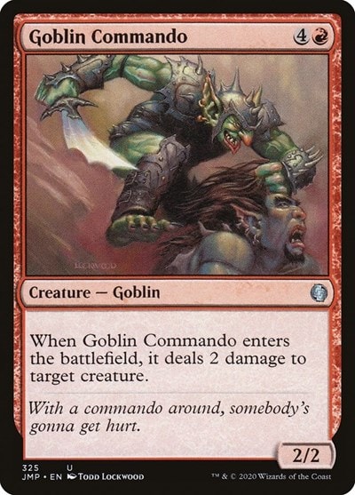 Goblin Commando JMP #325 (Near Mint Uncommon) Magic: The Gathering: Jumpstart